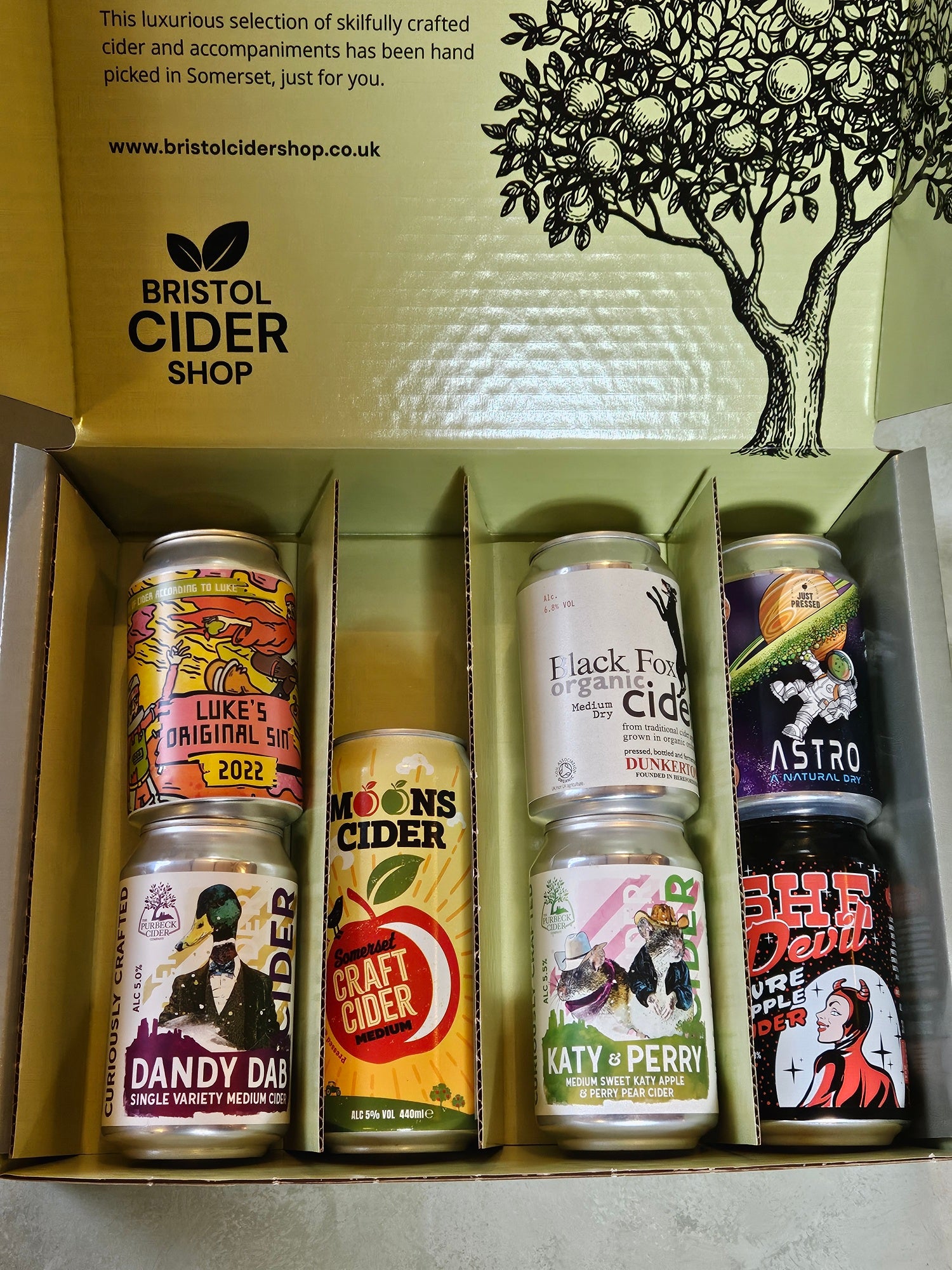 Craft Cider in Cans Discovery Gift Box