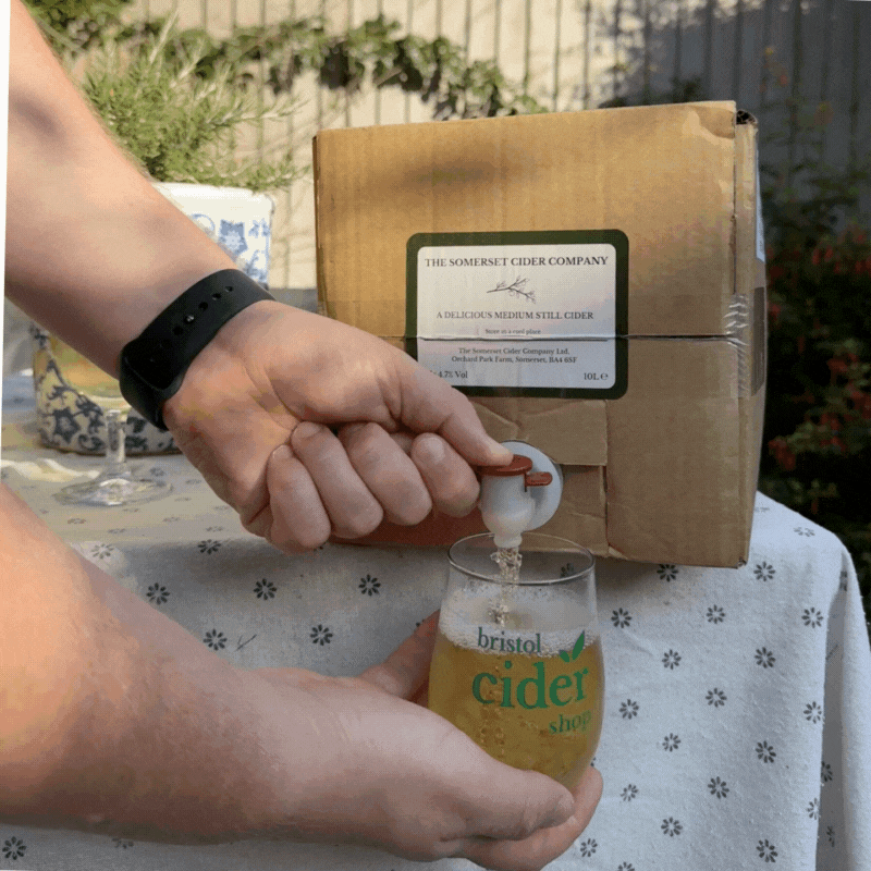 The Somerset Cider Co 10L Medium Bag in Box